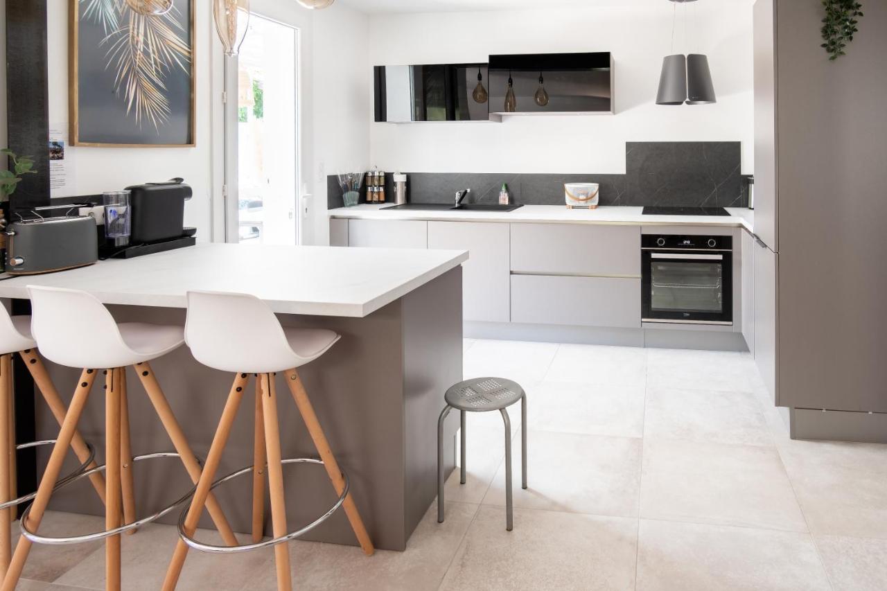 L'Oursinade - Jolie Maison Avec Jacuzzi Et Jardin Bandol Bagian luar foto